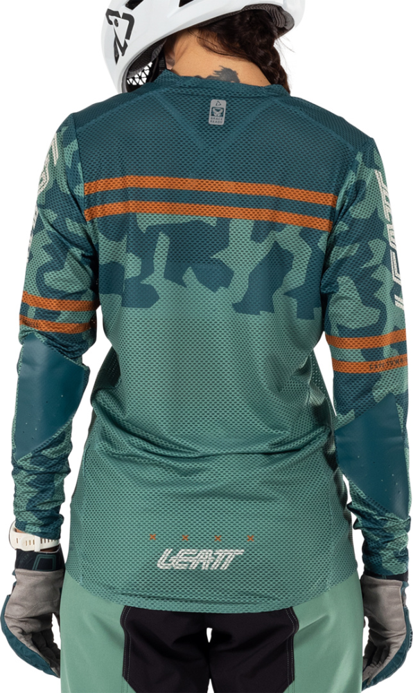 Leatt MTB Gravity 4.0 Jersey Women lagoon XL