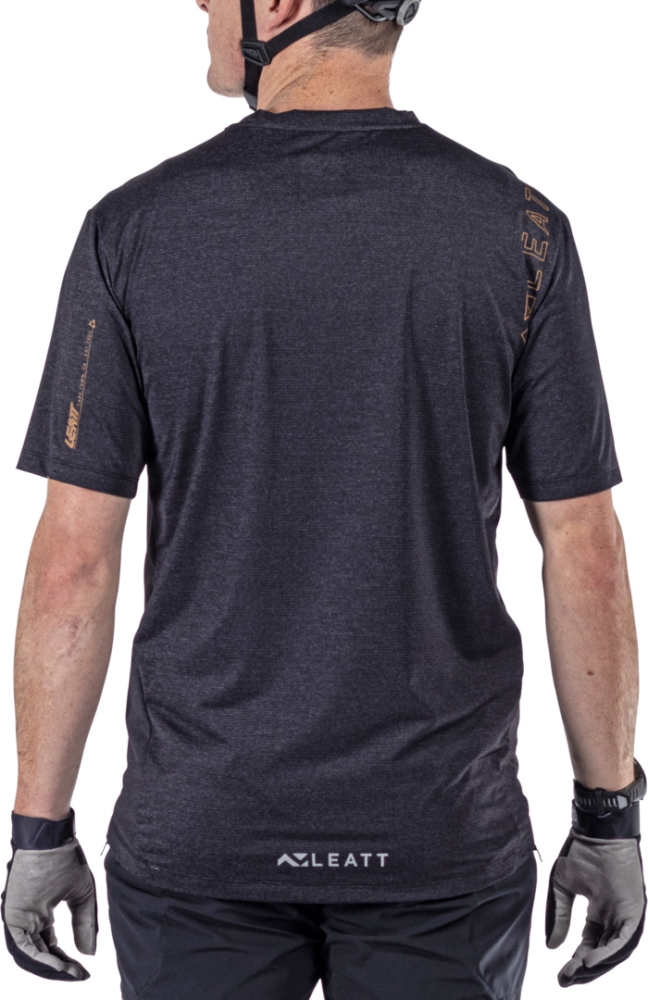 Leatt MTB Trail 1.0 X-Flow Jersey black 3XL