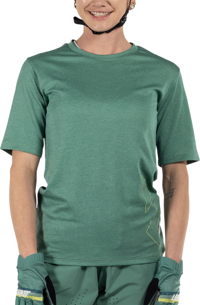 Leatt MTB Trail 2.0 Jersey Women lagoon S