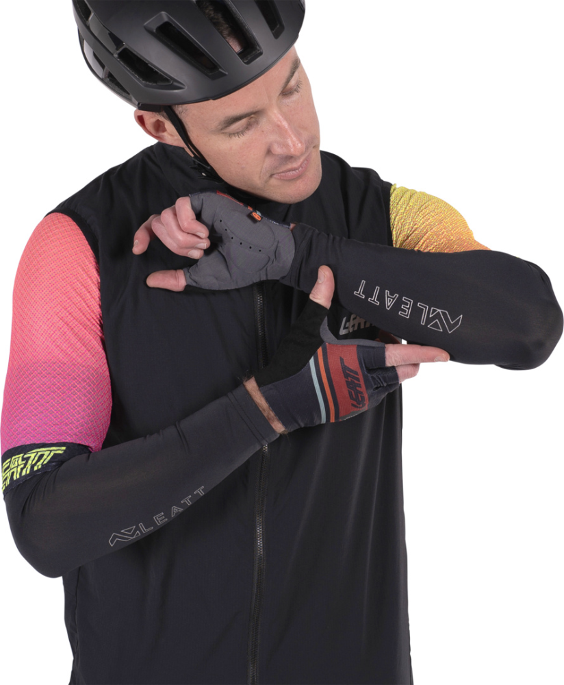Leatt Arm Warmer Sleeve Pair black M