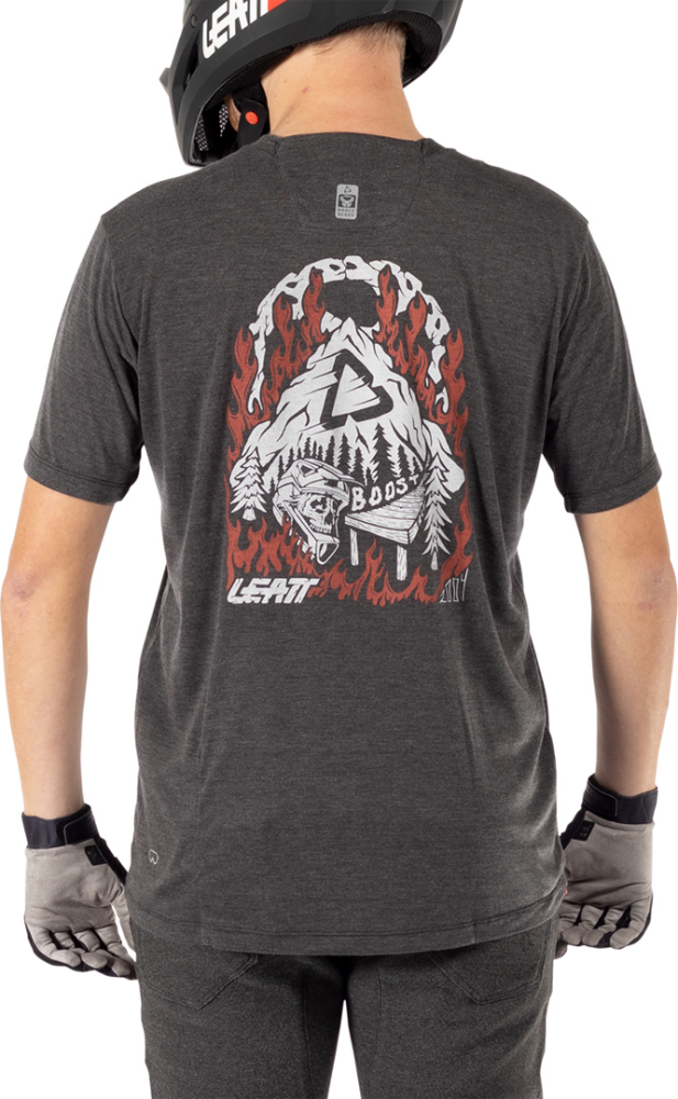 Leatt MTB Gravity 1.0 Jersey black 3XL