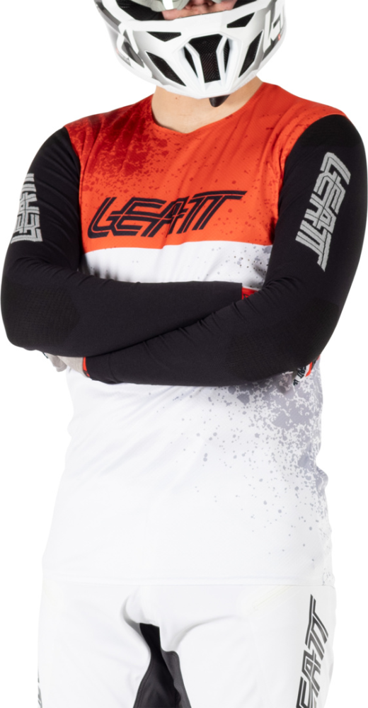 Leatt MTB Gravity 5.0 Jersey white 2XL