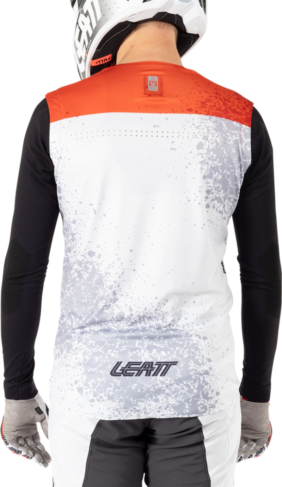 Leatt MTB Gravity 5.0 Jersey white 2XL