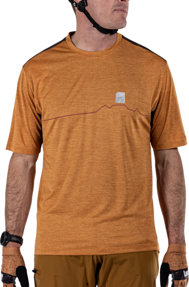 Leatt MTB Trail 1.0 Jersey rust 2XL