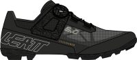 Leatt ProClip 6.0 Endurance Shoe black 40