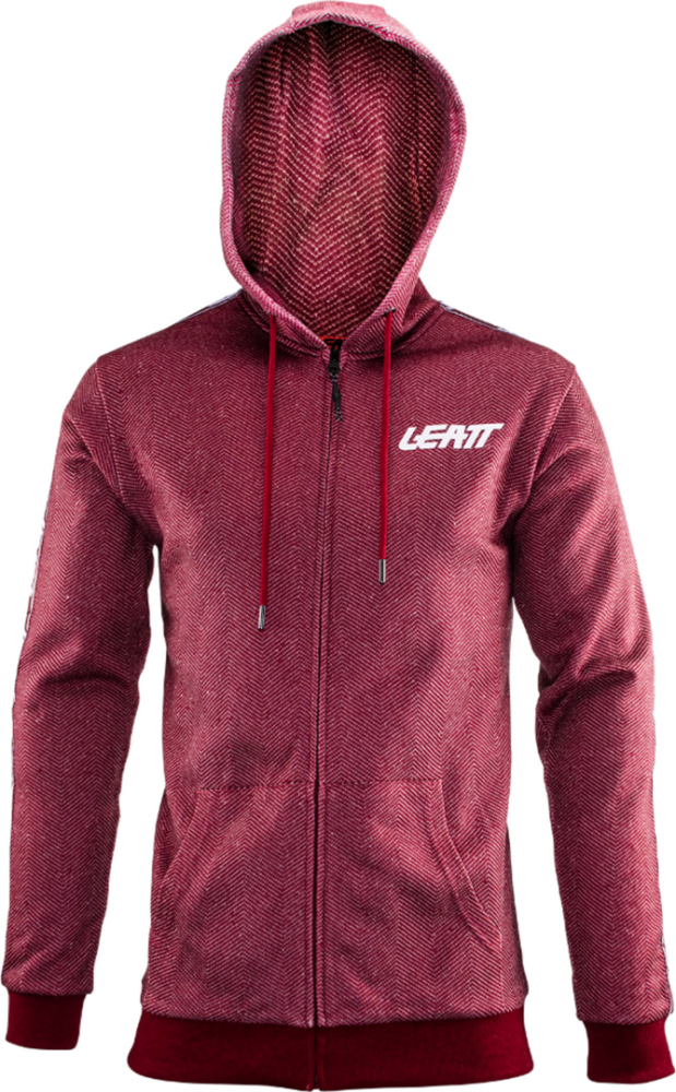 Leatt Zip Hoodie Premium V25 ruby XL