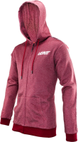 Leatt Zip Hoodie Premium V25 ruby XL