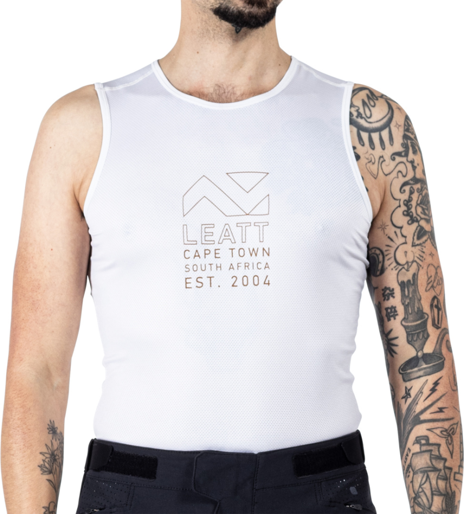 Leatt Shirt Sleeveless Base white XL