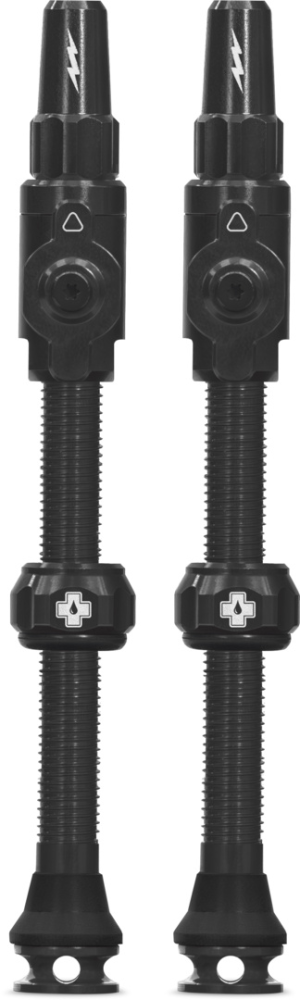 Muc-Off Schlauchlose Ventile Big Bore Lite 90mm Schwarz