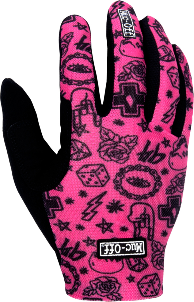 Muc-Off Lightweight Mesh Ride Gloves - Pink pink S