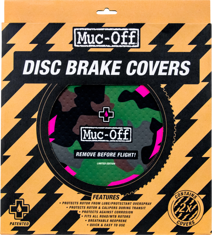 Muc-Off Disc Brake Covers camo 2 Stk.