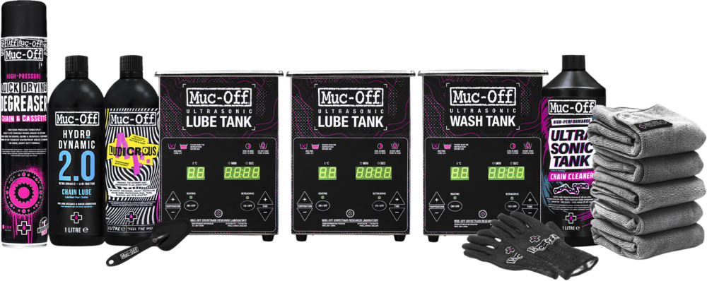 Muc-Off Ultrasonic Tank Kit (Incl. Fluid)