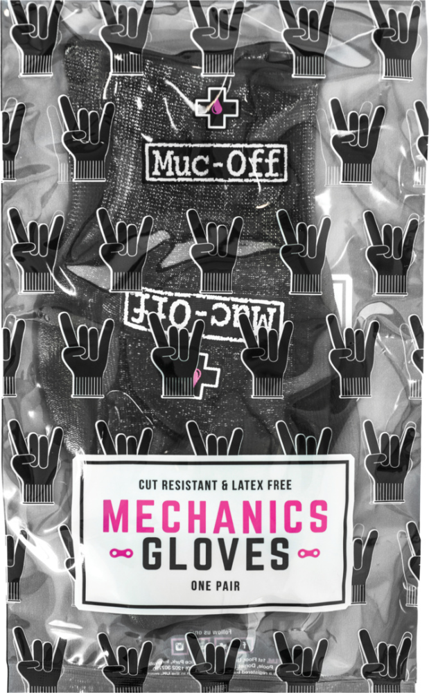 Muc-Off Mechaniker-Handschuhe schwarz 2XL