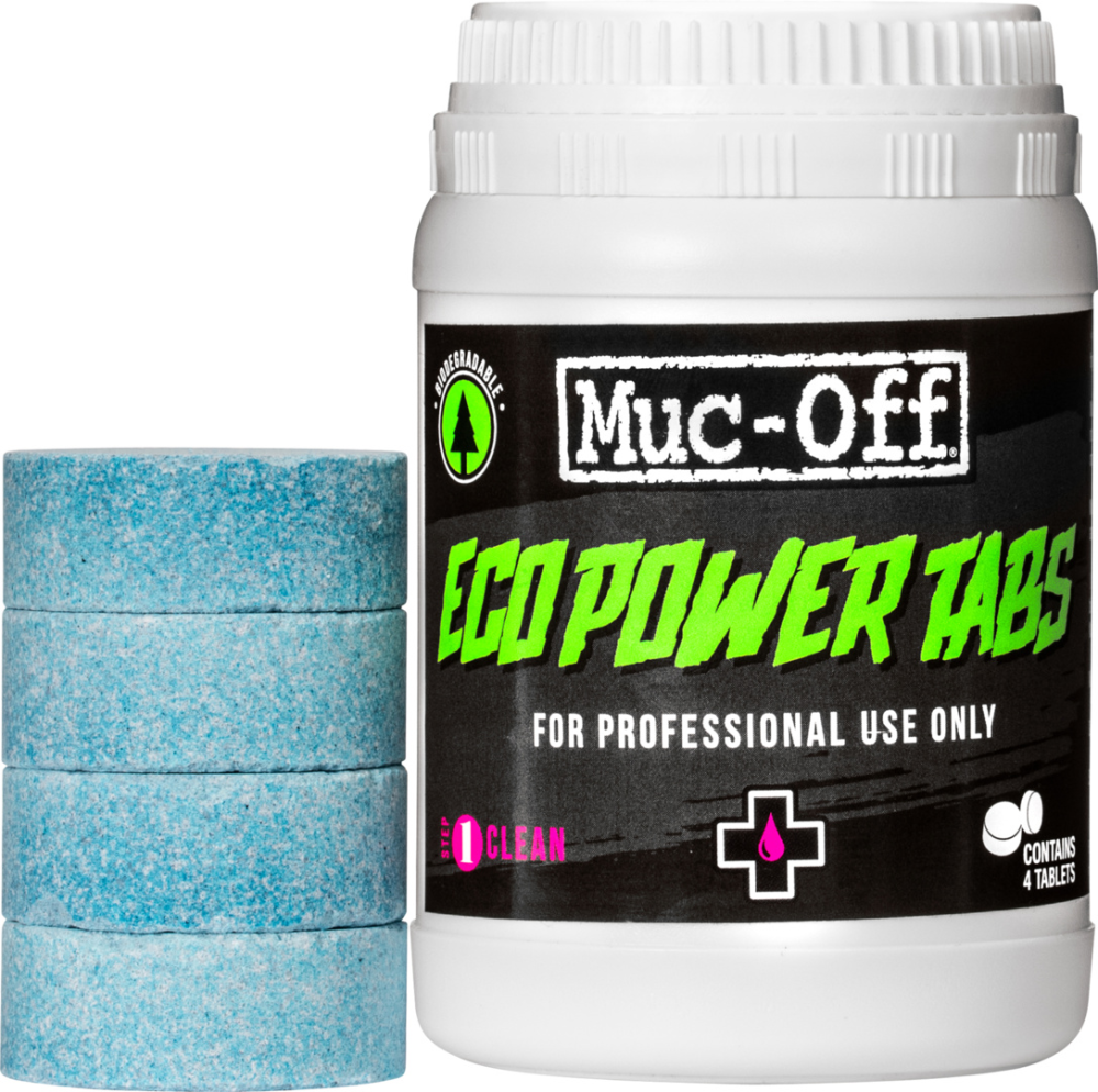 Muc-Off Eco Power Tabs (1 tub of 4 tablets)