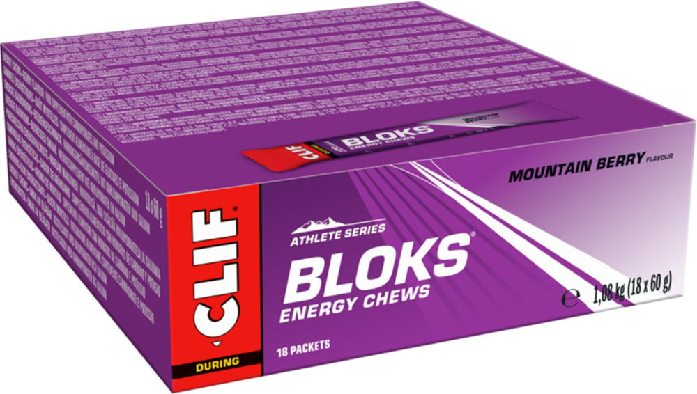 Clif Bloks Mountain Berry