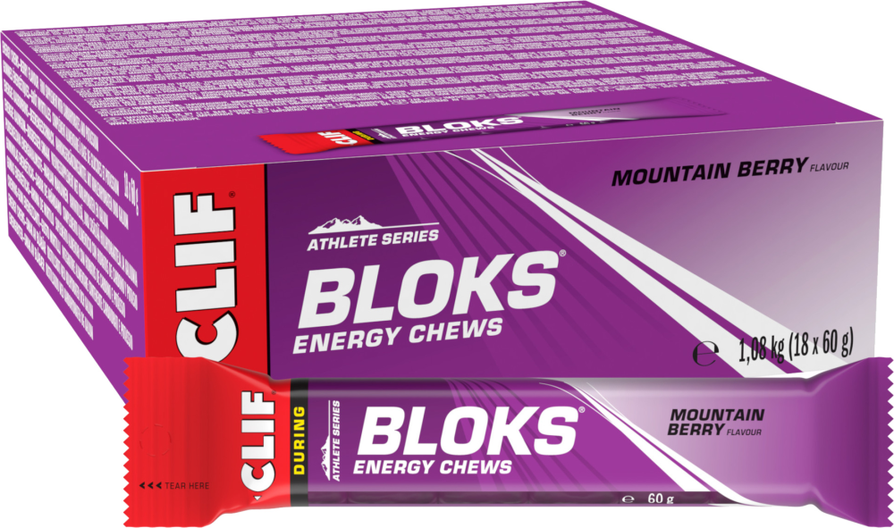 Clif Bloks Mountain Berry