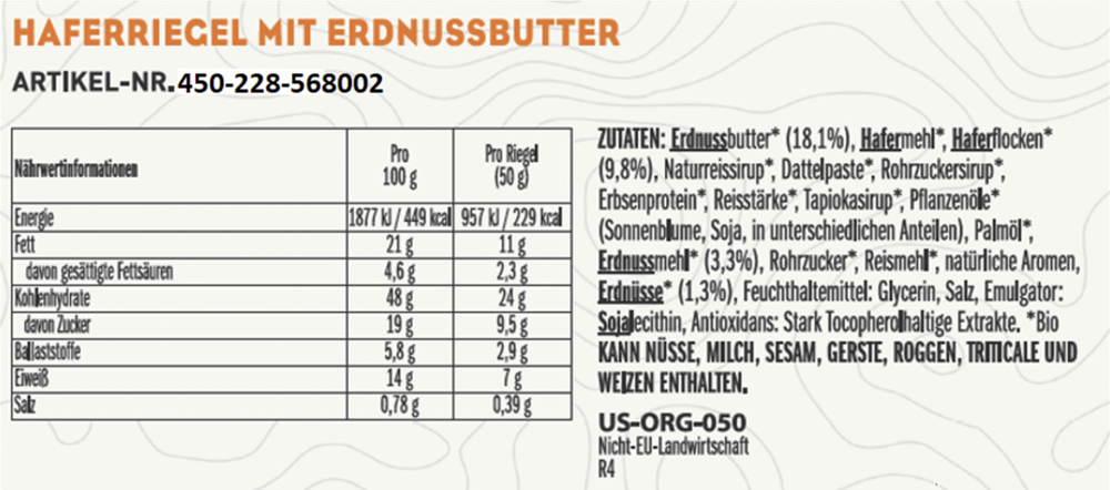 Clif NBB Peanut Butter