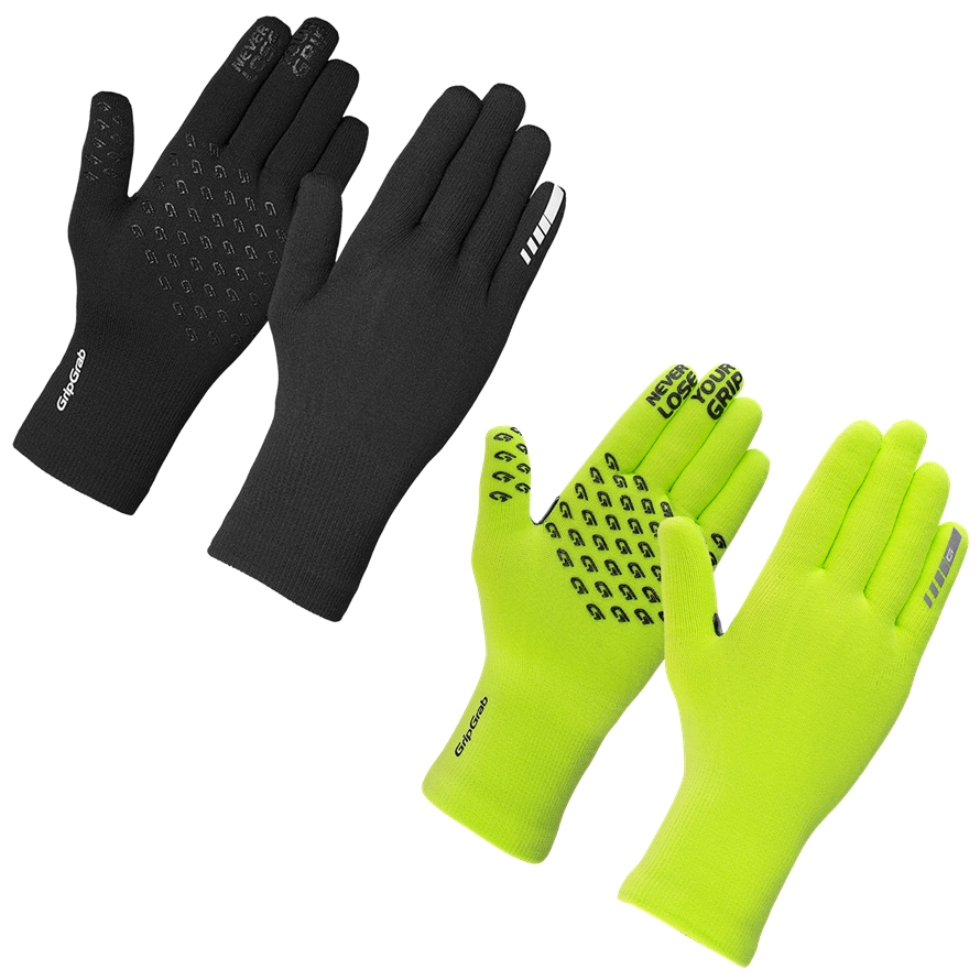 GripGrab WP Knitted Winter Gloves M/L Black 9-10