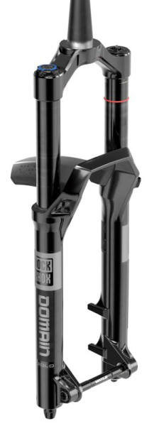 RockShox fork domain gold isolator rc3 crown debonair, gloss black, 2