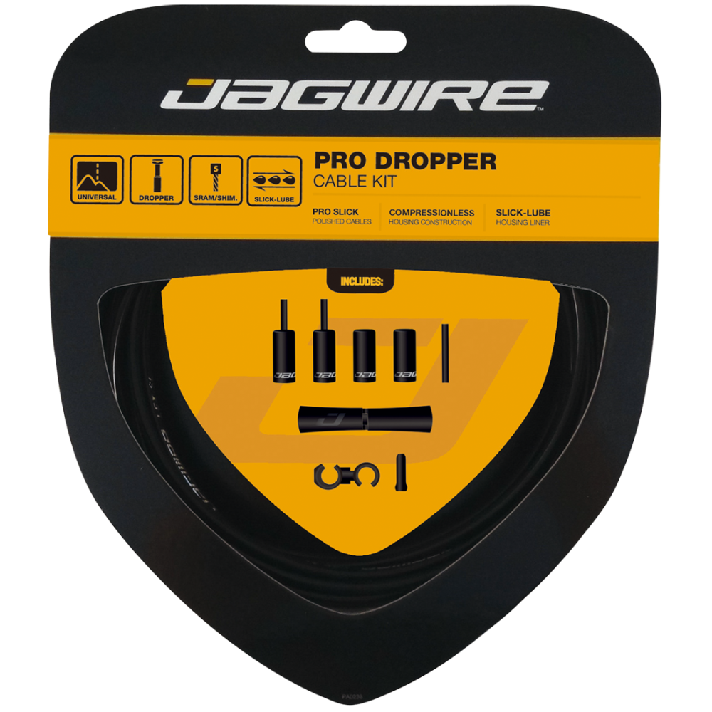 Sattelstützenkabelhülle, PRO DROPPER 3mm SET VARIO Remote Control BLACK PCK601