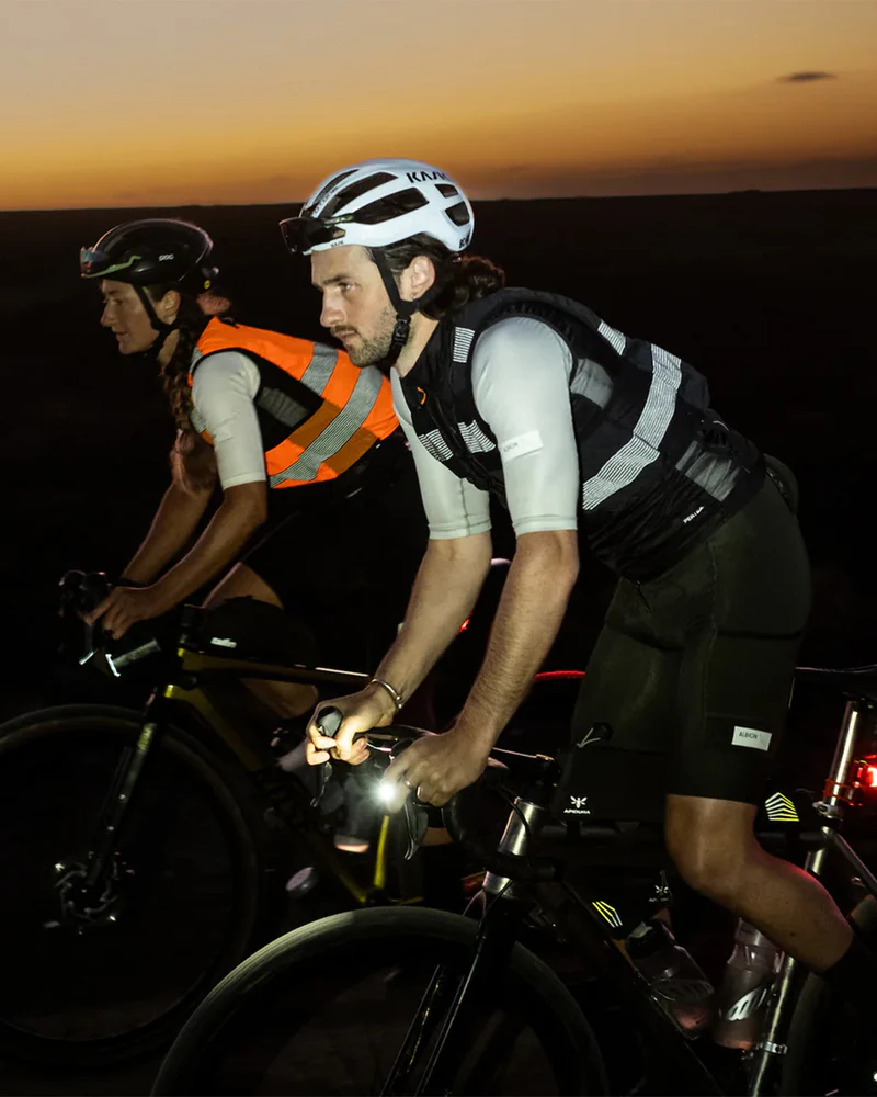 Albion Cycling Visibility Cargo Vest (Black/Reflective)