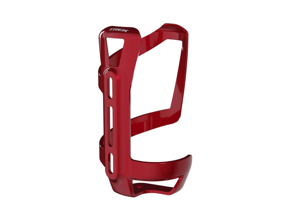 Trek Flaschenhalter Side Load Left Recycled Plastic Gloss Crimson Red