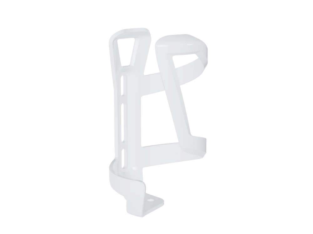 Trek Flaschenhalter Side Load Left Recycled Plastic Gloss White