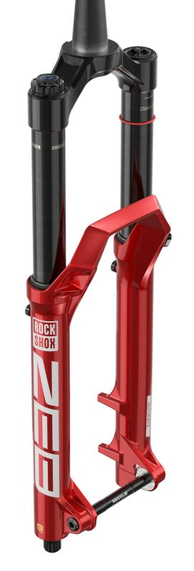 RockShox my25 fork zeb ultimate charger3.1 buttercups, electric red, 2