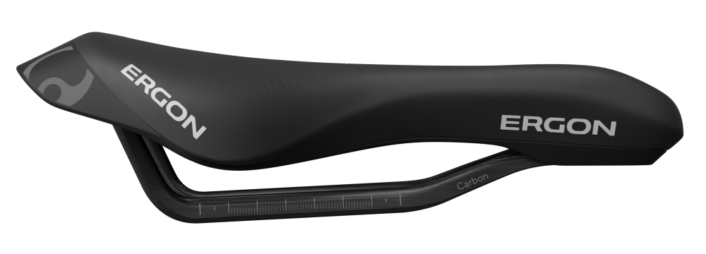 Ergon Sattel SR Tri Pro Carbon Lady Mid mit Öffnung black