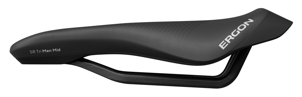 Ergon Sattel SR Tri Pro Carbon Man Mid mit Öffnung black
