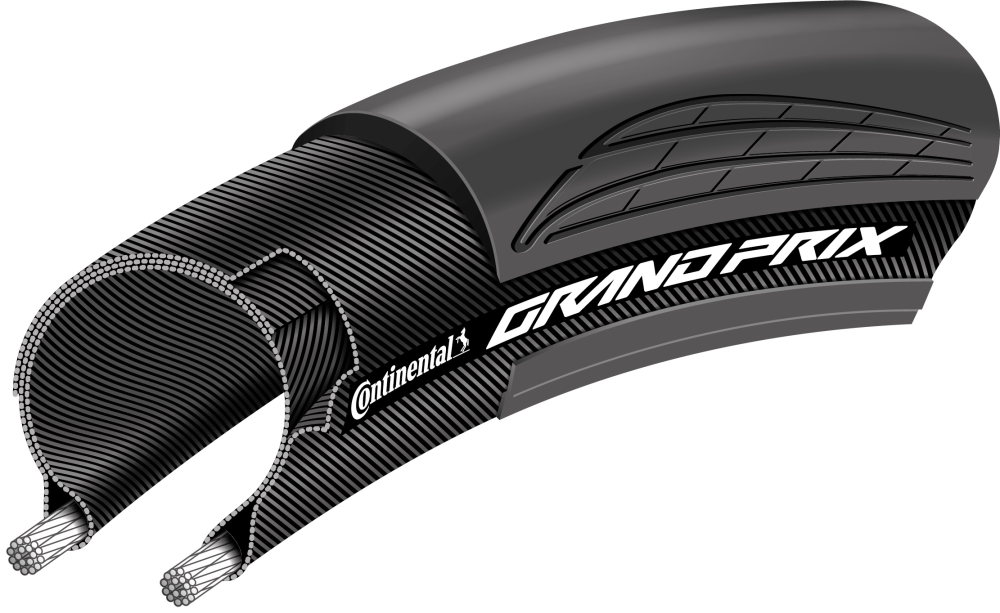 Continental Pneu Grand Prix 700x28C Falt black