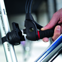 ABUS Panzerkabelschloss Phantom 8960/110 mit Halter TexFL schwarz