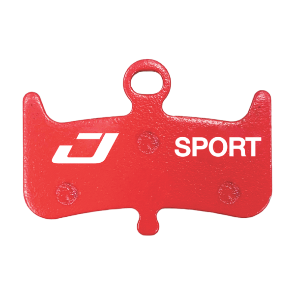 Jagwire Bremsbeläge, SPORT SEMI-METALLIC red HAYES DCA017