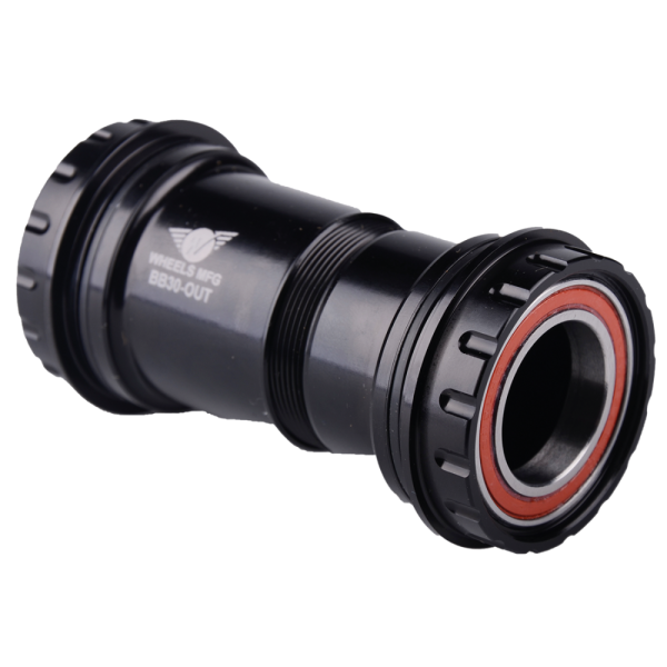 Tretlager, BB30, 24 mm, Aussenliegend, AC, schwarz