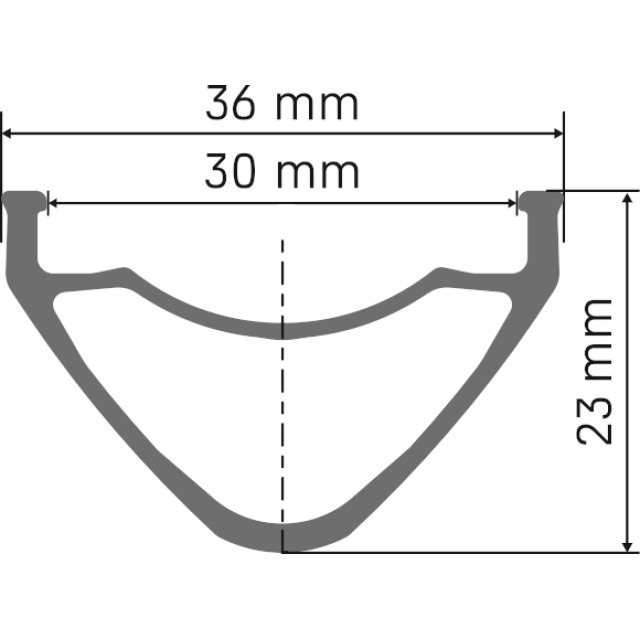 DT Swiss Felge FR 571 27.5 Disc 32 Loch, schwarz, 30mm