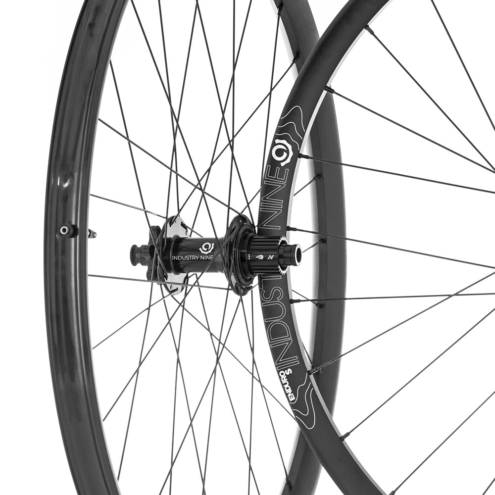 INDUSTRY NINE 1/1 - Enduro - 29" - 6 Bolt - Wheelset - Black Hub - Black Spokes - 15x110 - 12x148 - XD
