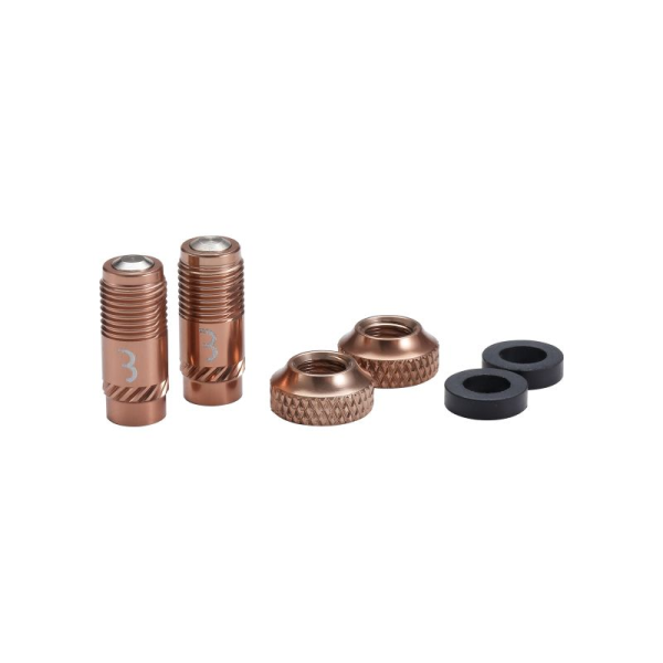 BBB Presta CoreCap copper, Schrader Pumpe kompatibel +300% Airflow