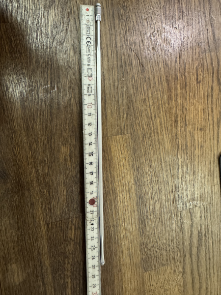 Mavic Speiche Mavic Crossmax 271 flach silber