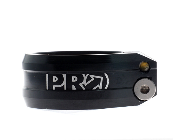 Pro Sattelklemme Alu 31.8 mm mit zwei Bolzen schwarz