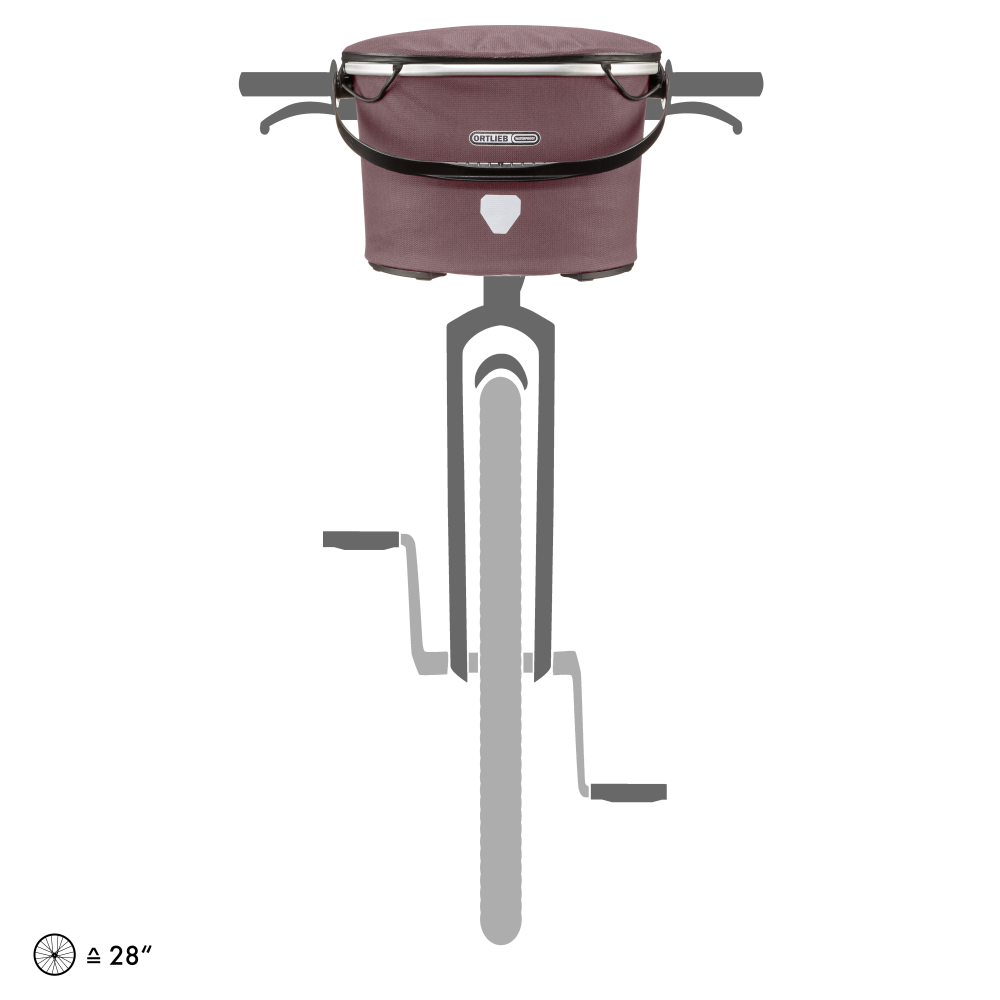 Ortlieb Up-Town Urban 17,5 L ash rose