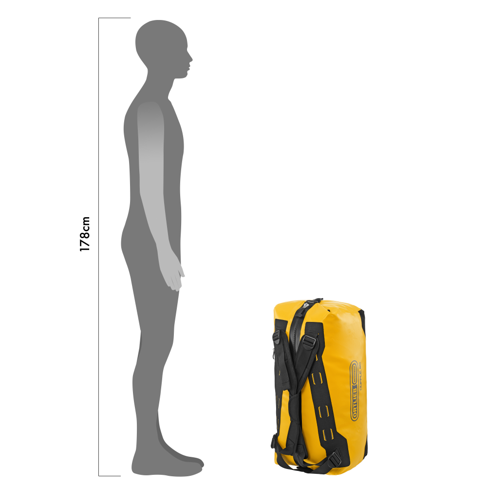 Ortlieb Duffle 60 L sunyellow - black