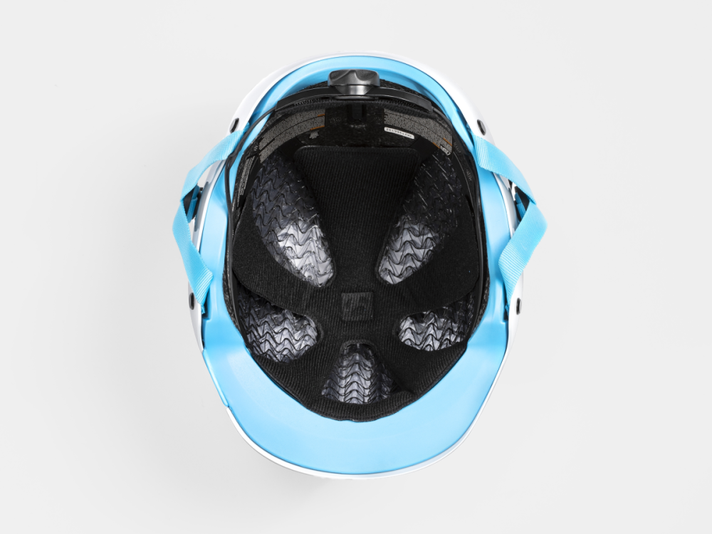 BONTRAGER Helm Jet WaveCel Child White/Azure CE