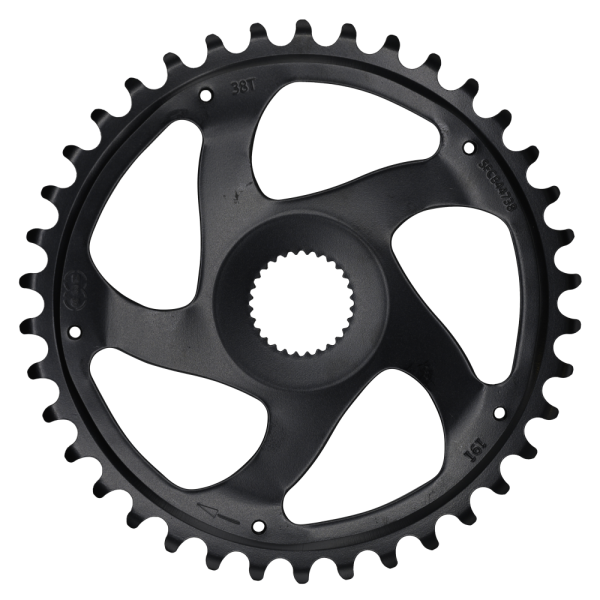 Bosch Kettenblatt, Gen4, 38T, 11/128", direct mount, Kettenlinie 47.5mm, black