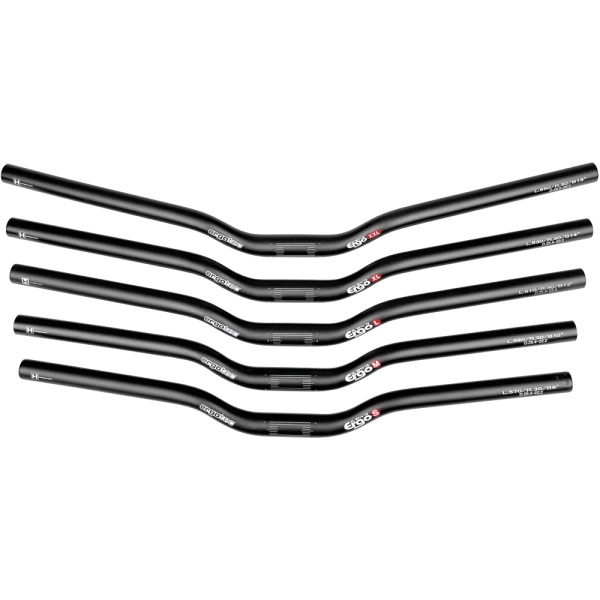 Ergotec Lenker, Bar ERGO XS, 25.4 Width:550 Rise:30 Grip-L:160 BackSweep:6° AL6061 black-sand L5