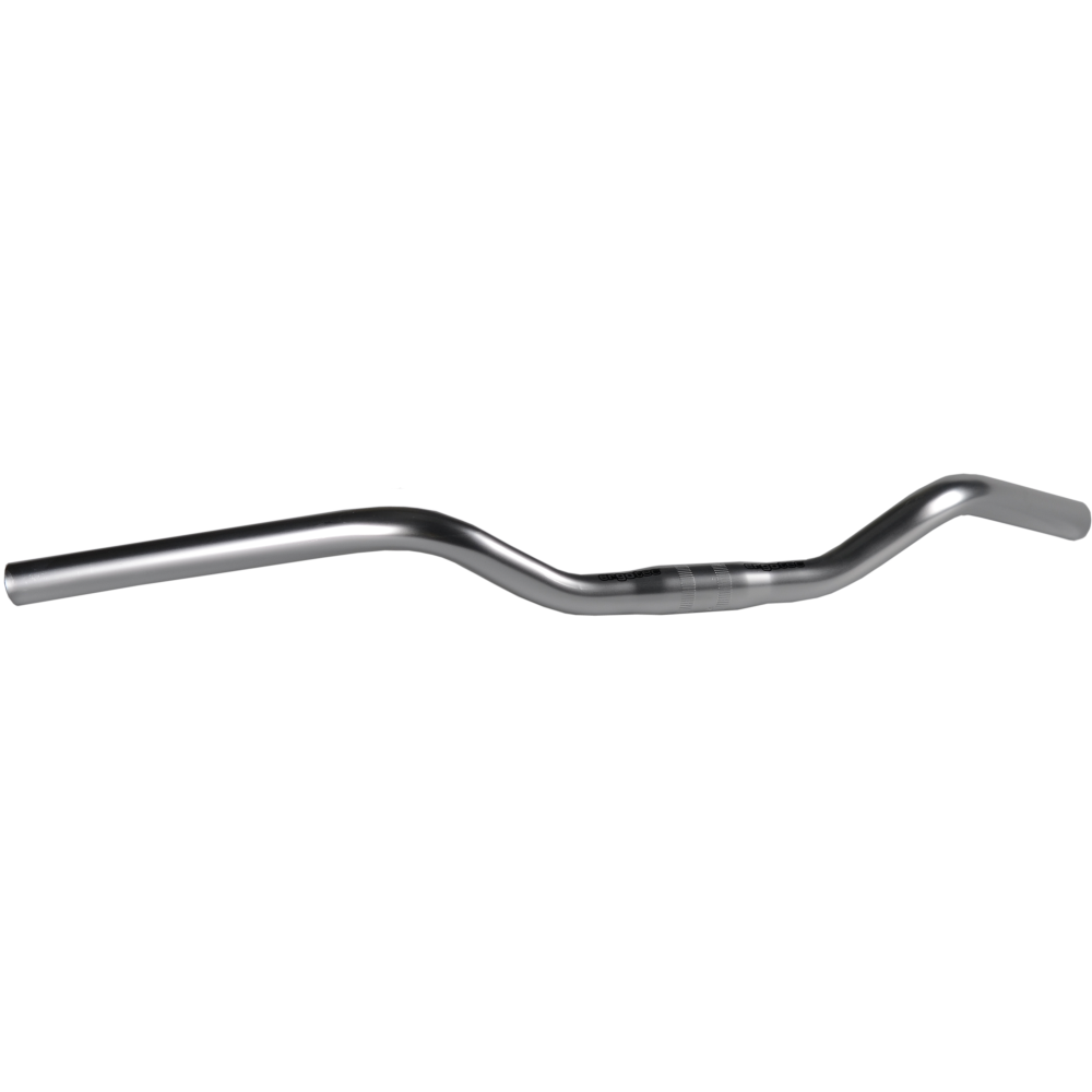 Ergotec Lenker, CITY CRUISER, 25.4 Width:635 Rise:41 Grip-L:190 Back/Up-Sweep:42°/0° AL5000 silver L2