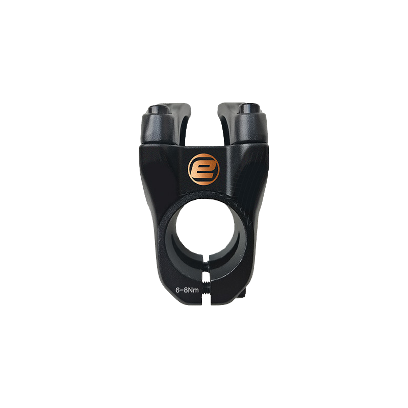 Vorbau, BASS 6+ 31.8, 35mm, 0°, 28.6mm, GOLD black edition, SafetyLevel 6+