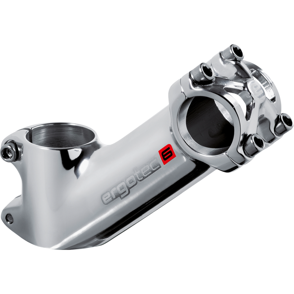 Vorbau, HIGH PIKE, 25.4mm, 100mm, 40° Klemm-ID:28.6 AL6061 silver-polish L6