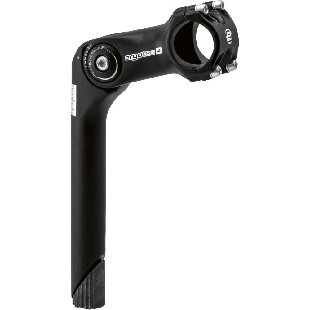 Vorbau, OCTOPUS2 Schaft/31.8mm, 25.4/180mm, 60mm, 0/+50° AL6061 schwarz-sand L4