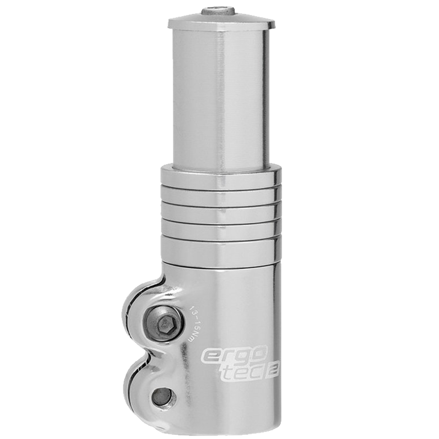 Vorbauadapter, Ahead 28.6, verstellbar: 56-76 mm, L4, AL6061 silver