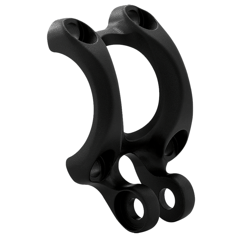 Vorbaukappe-Halter, 31.8 black-sand Charisma, Piranha2 (Ausgenommen 650)